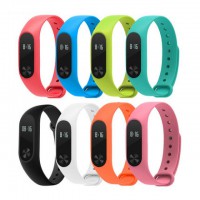 بند رنگی سیلیکونی ساعت و دستبند هوشمند سلامتی می بند 2 شیاومی شیامی شیائومی | Xiaomi Mi Colorful Miband2 Silicon Strap For Version 2